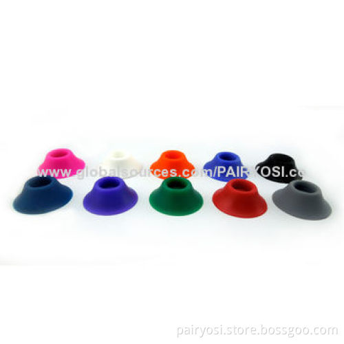 E cig holder, rubber eGo stand, various colors are available, silk logo printing